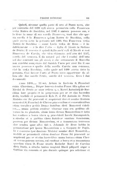 Pagine istriane periodico scientifico letterario-artistico