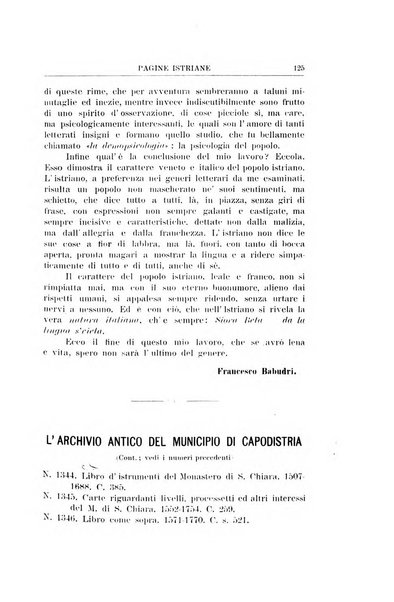 Pagine istriane periodico scientifico letterario-artistico