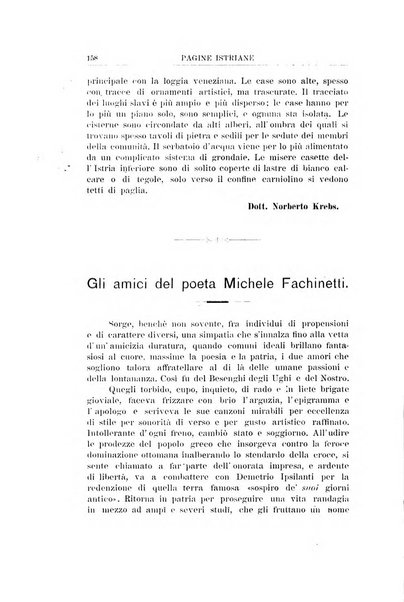 Pagine istriane periodico scientifico letterario-artistico