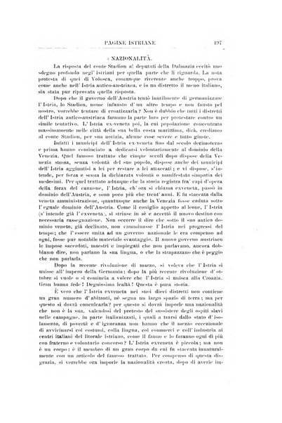 Pagine istriane periodico scientifico letterario-artistico