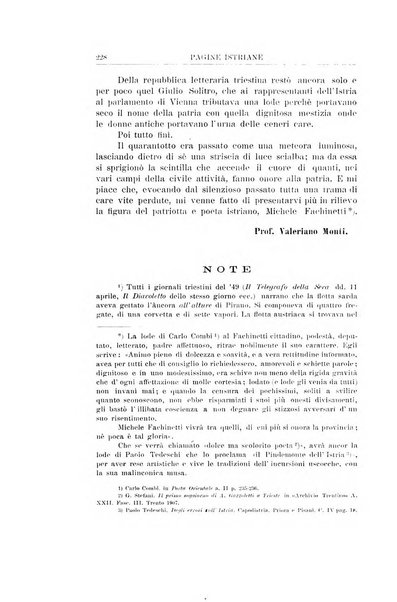 Pagine istriane periodico scientifico letterario-artistico