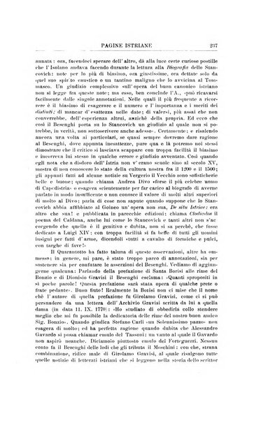 Pagine istriane periodico scientifico letterario-artistico