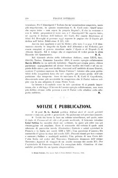 Pagine istriane periodico scientifico letterario-artistico