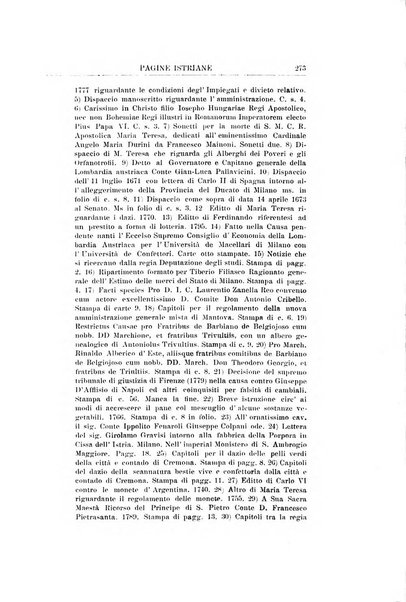 Pagine istriane periodico scientifico letterario-artistico