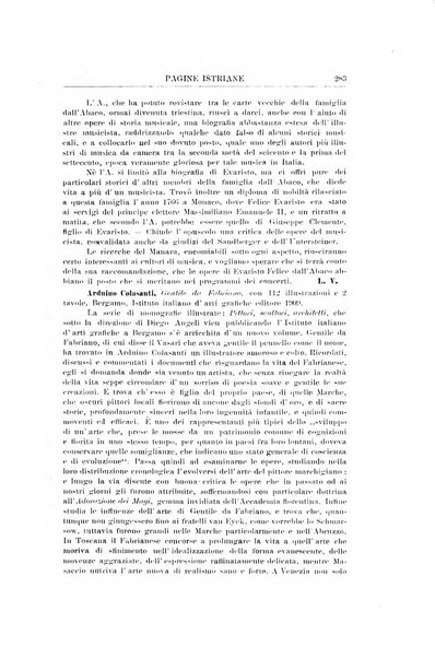 Pagine istriane periodico scientifico letterario-artistico