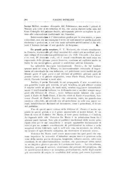 Pagine istriane periodico scientifico letterario-artistico