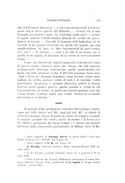 Pagine istriane periodico scientifico letterario-artistico