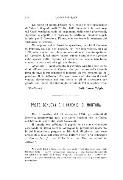 Pagine istriane periodico scientifico letterario-artistico