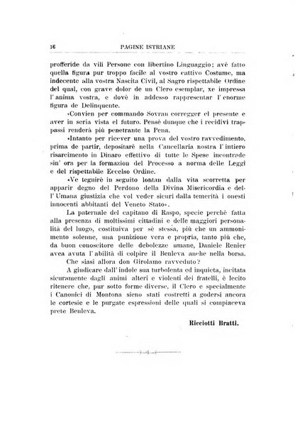 Pagine istriane periodico scientifico letterario-artistico