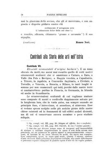 Pagine istriane periodico scientifico letterario-artistico