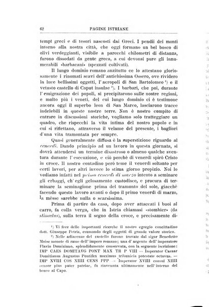 Pagine istriane periodico scientifico letterario-artistico