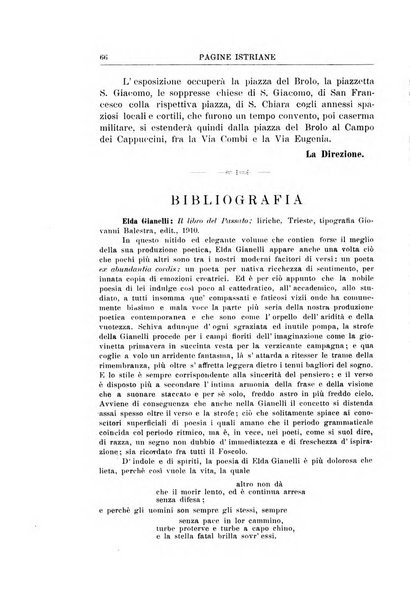 Pagine istriane periodico scientifico letterario-artistico