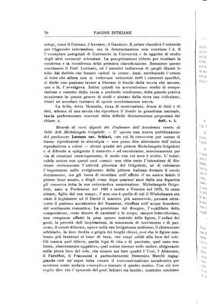 Pagine istriane periodico scientifico letterario-artistico