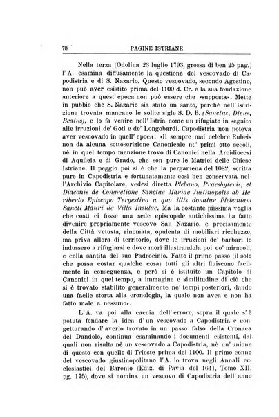 Pagine istriane periodico scientifico letterario-artistico