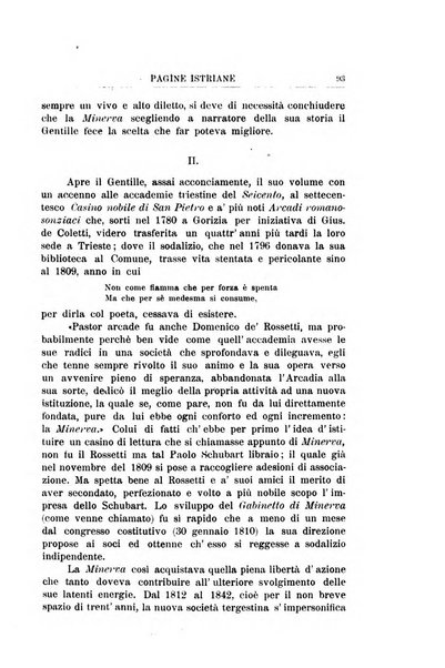 Pagine istriane periodico scientifico letterario-artistico