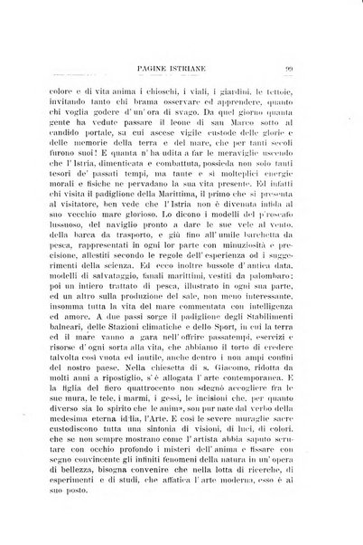 Pagine istriane periodico scientifico letterario-artistico