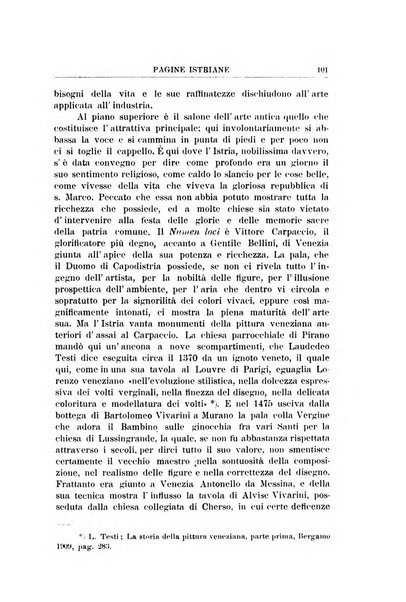 Pagine istriane periodico scientifico letterario-artistico