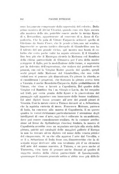 Pagine istriane periodico scientifico letterario-artistico