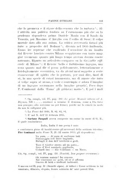 Pagine istriane periodico scientifico letterario-artistico