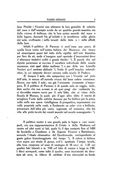 Pagine istriane periodico scientifico letterario-artistico