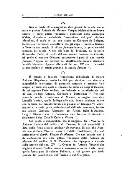 Pagine istriane periodico scientifico letterario-artistico