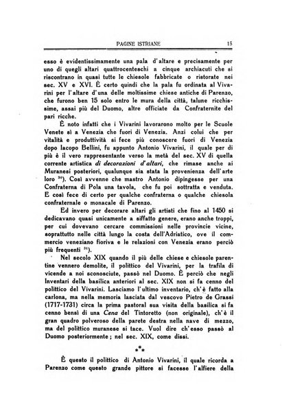 Pagine istriane periodico scientifico letterario-artistico