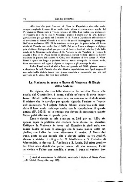 Pagine istriane periodico scientifico letterario-artistico