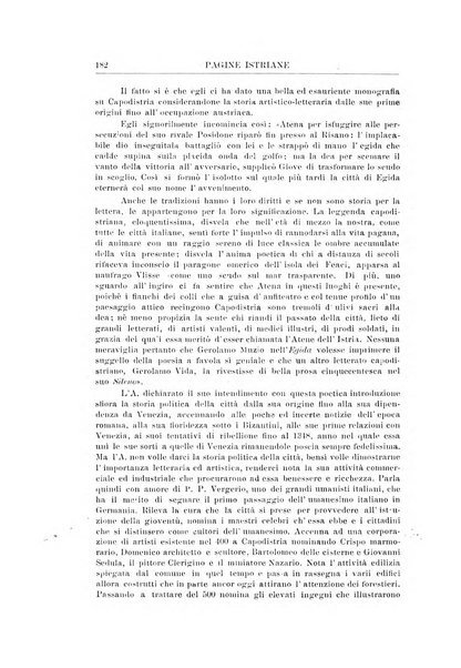 Pagine istriane periodico scientifico letterario-artistico