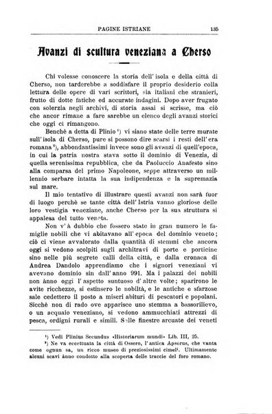 Pagine istriane periodico scientifico letterario-artistico