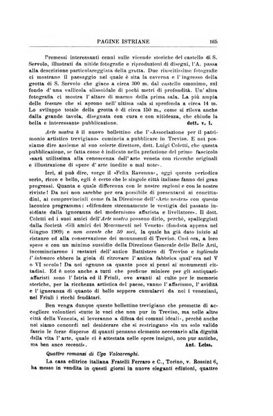 Pagine istriane periodico scientifico letterario-artistico