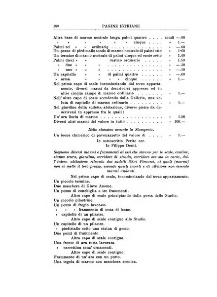 Pagine istriane periodico scientifico letterario-artistico