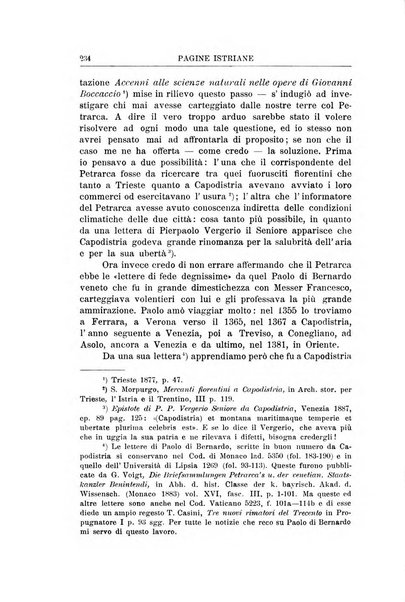 Pagine istriane periodico scientifico letterario-artistico