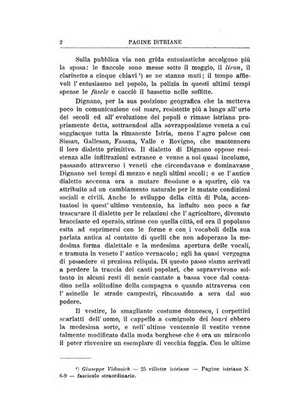 Pagine istriane periodico scientifico letterario-artistico