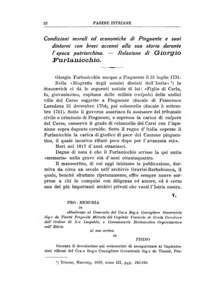 Pagine istriane periodico scientifico letterario-artistico