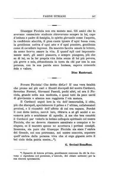 Pagine istriane periodico scientifico letterario-artistico