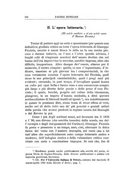 Pagine istriane periodico scientifico letterario-artistico