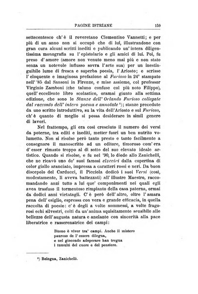 Pagine istriane periodico scientifico letterario-artistico