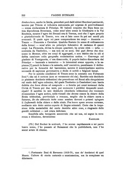 Pagine istriane periodico scientifico letterario-artistico