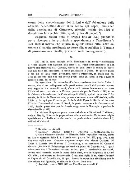 Pagine istriane periodico scientifico letterario-artistico