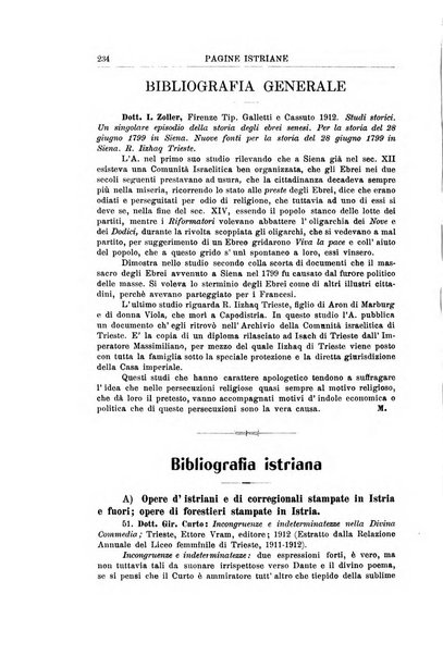 Pagine istriane periodico scientifico letterario-artistico