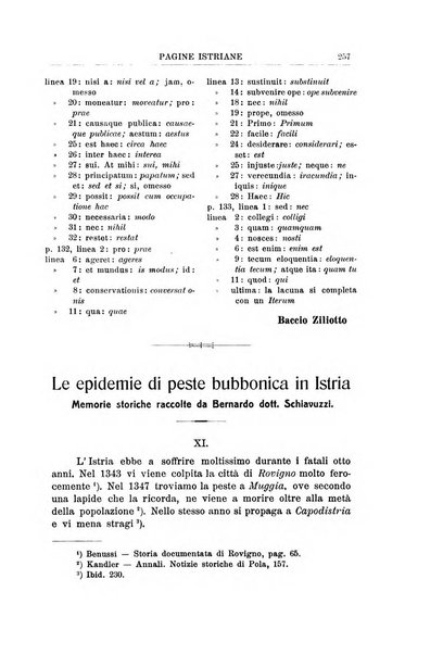 Pagine istriane periodico scientifico letterario-artistico