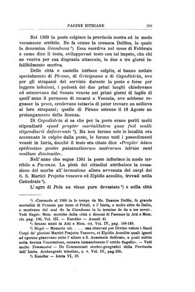 Pagine istriane periodico scientifico letterario-artistico