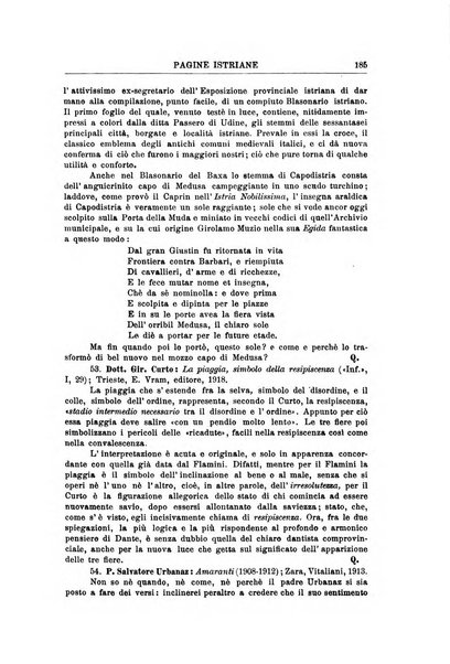 Pagine istriane periodico scientifico letterario-artistico