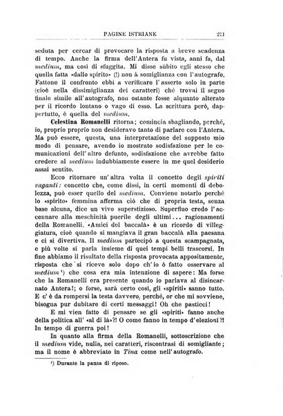 Pagine istriane periodico scientifico letterario-artistico