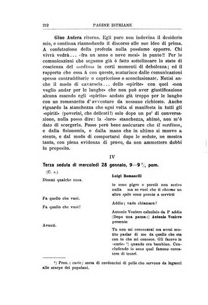 Pagine istriane periodico scientifico letterario-artistico