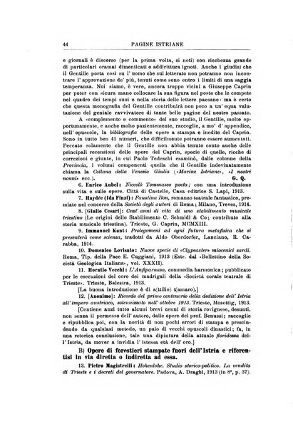 Pagine istriane periodico scientifico letterario-artistico