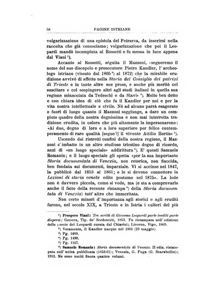 Pagine istriane periodico scientifico letterario-artistico