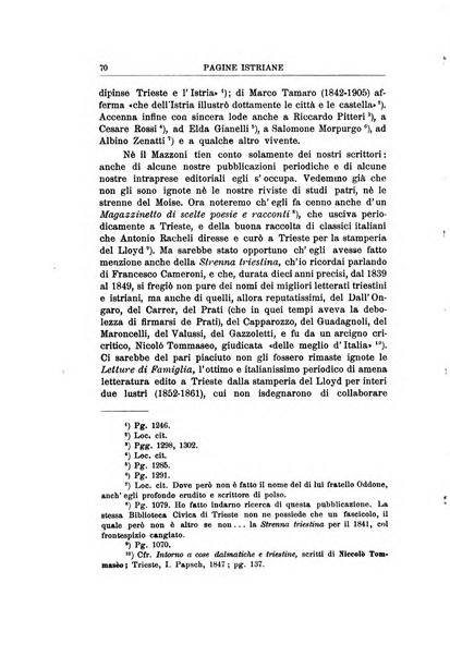 Pagine istriane periodico scientifico letterario-artistico