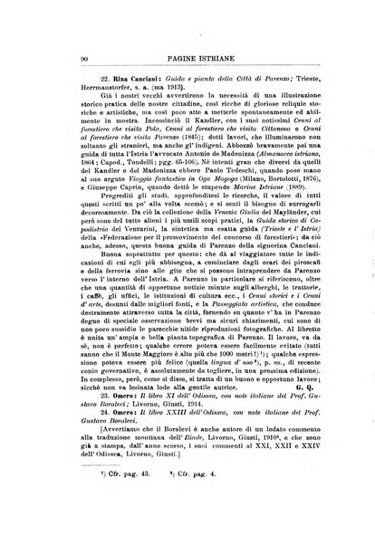 Pagine istriane periodico scientifico letterario-artistico