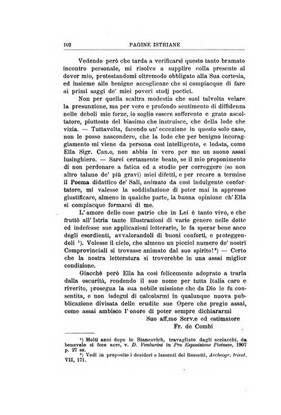 Pagine istriane periodico scientifico letterario-artistico